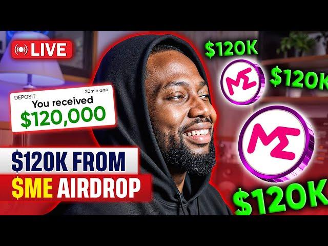 I received $120K From $ME Airdrop. I WIll Do This Next! The Memecoin Show #51