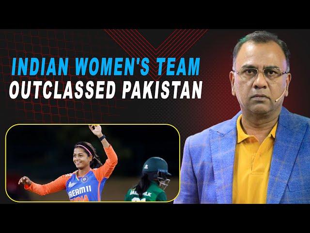 Indian Women's Team Outclassed Pakistan | Basit Ali