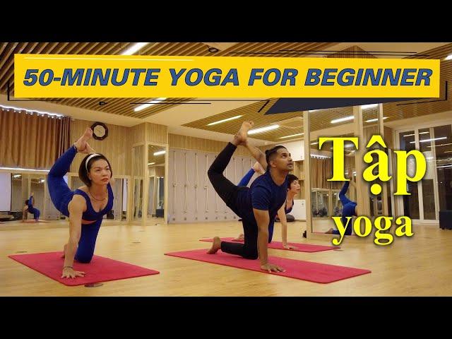 50-Minutes Basic Yoga Flow for Beginner Based On Easy Vinyasa Flow | Yograja Yoga Class