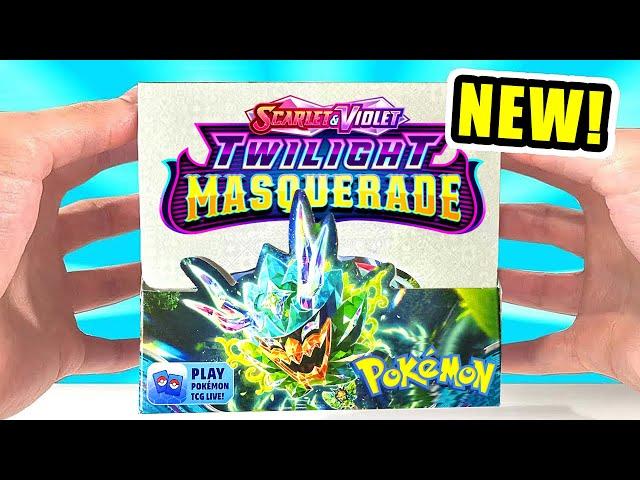 *NEW* Pokemon Twilight Masquerade Booster Box Opening