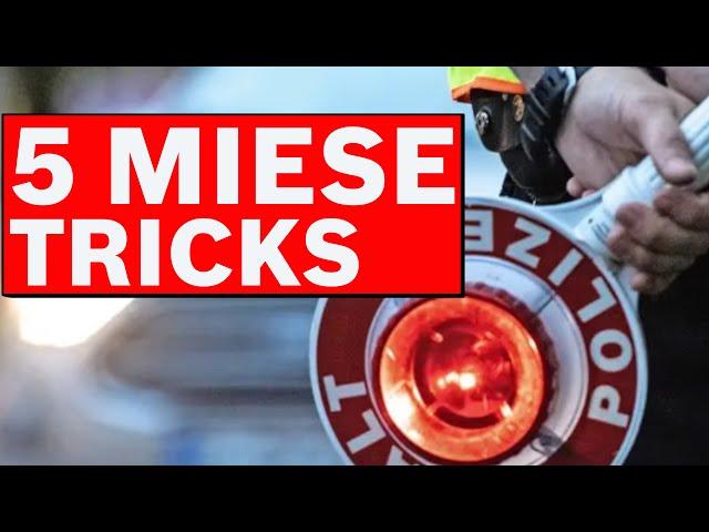 Vorsicht Falle - Die 5 miesen Tricks der Polizei!