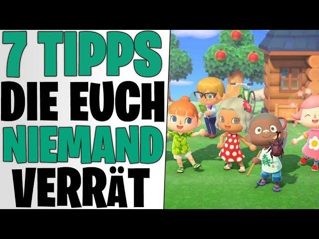 7 Gameplay Tipps die euch niemand verrät - Geheime Secrets | Animal Crossing New Horizons deutsch