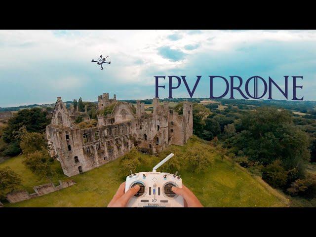 FPV Drone FREESTYLE Flying English Ruins!