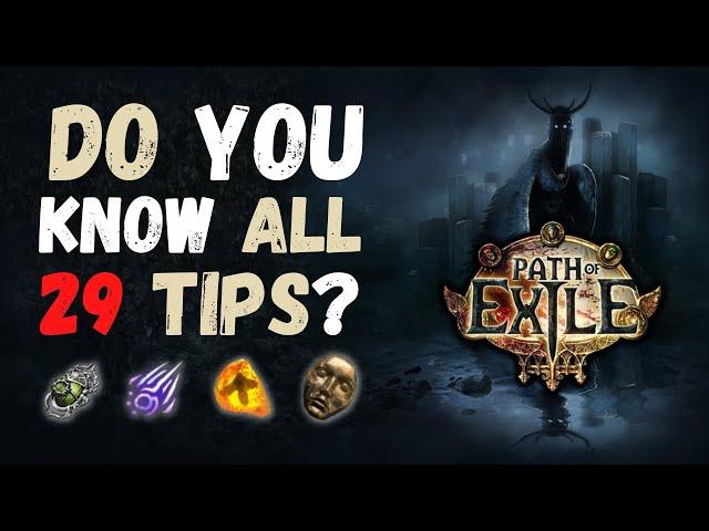 Path of Exile 29 Tips & Tricks | Beginner & Advanced Players