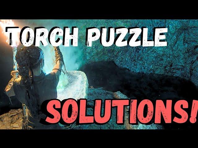 Senua's Saga Hellblade Torch Puzzle Solution (Chapter 4 Puzzle)