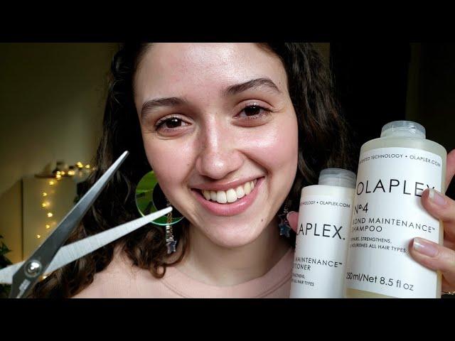 ASMR Cozy Haircut & Wash ️ (Real Layered Sounds)