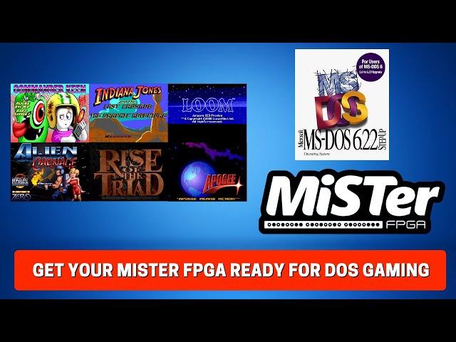 Setting up your MiSTer FPGA for DOS Gaming - AO486 Core
