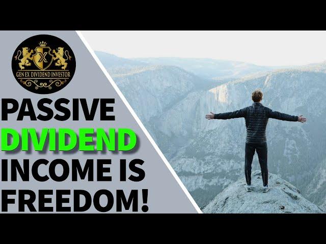 Passive Dividend Income is Freedom!