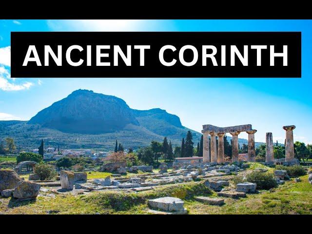 CORINTH CANAL & ANCIENT CORINTH Walking Tour | Travel to Greece in August