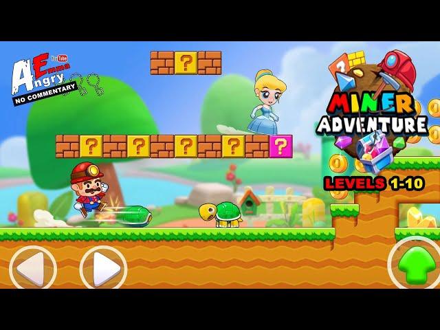 Miner Adventure - Save Princess - Levels 1-10 (Android Gameplay)