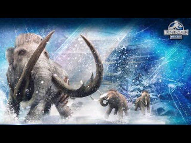 WOOLY MAMMOTH MAX ATTACK !! in Jurassic World The Game