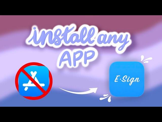 Install Apps Outside the App Store | Free eSign Tutorial (No Computer)