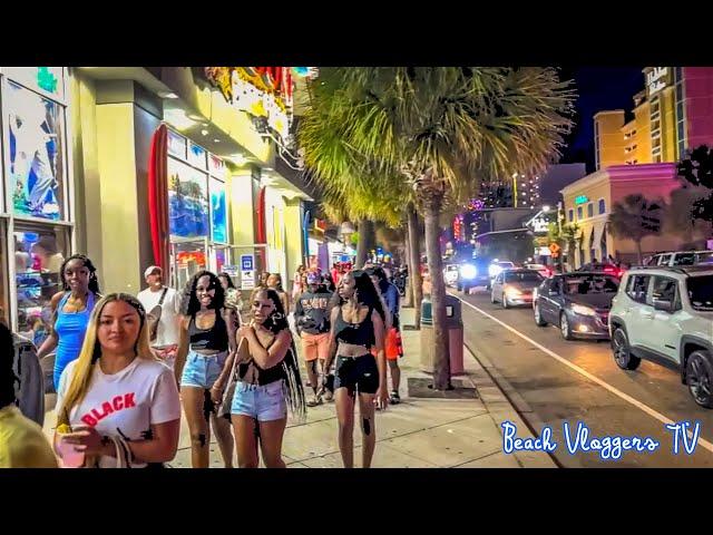 Myrtle Beach Ocean Boulevard Craziness april 2022