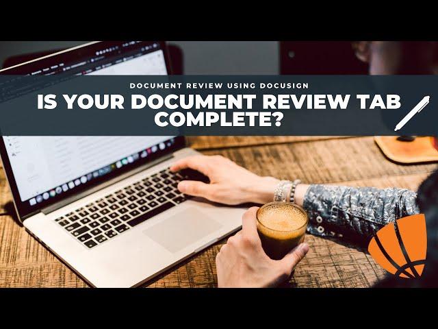 How to check if your Document Review Tab is complete in Content Manager