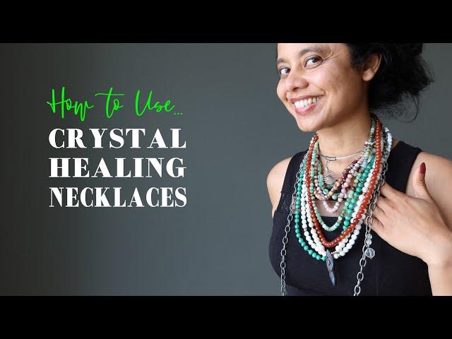 How to Wear Crystal Necklaces- Meanings & Healing Benefits by Satin Crystals