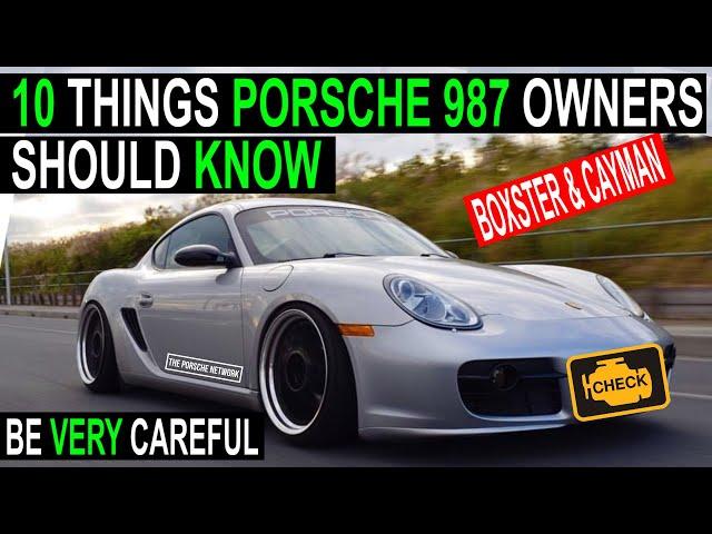 Porsche 987 - 10 Things Buyers Should Know - Cayman 987 & Boxster 987 - Cheapest Porsche Models