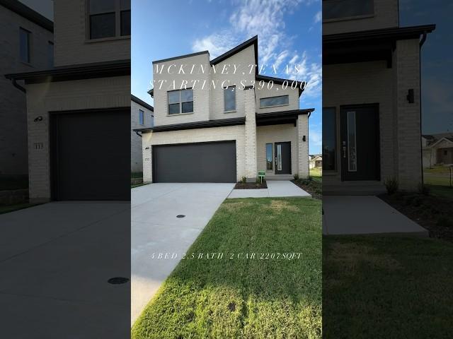 McKinney Texas New Construction Homes Starting $390,000 #mckinney  #dallastexas