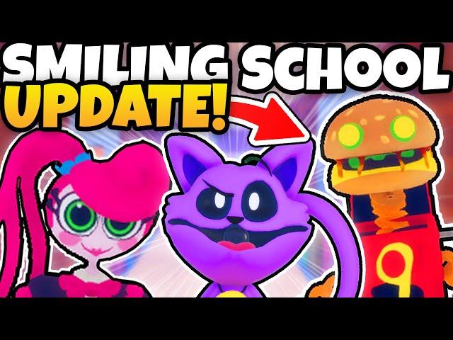 Smiling School UPDATE With A SECRET ROOM In Roblox Smiling Critters RP!