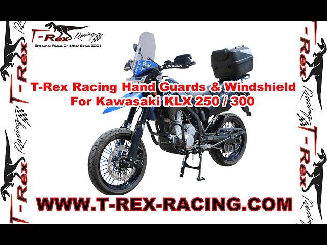 T-Rex Racing Hand Guards and Windshield For Kawasaki KLX 250 / 300