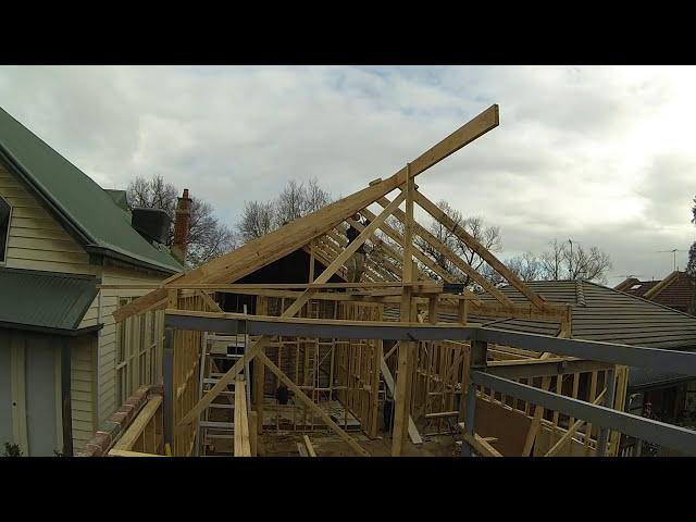 How & Why to pitch a Roof frame part 2