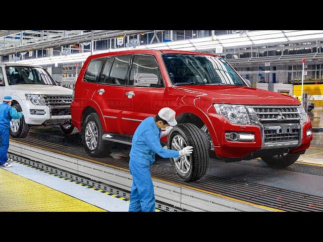 Inside Best Japanese Factory That Built the Mitsubishi Pajero