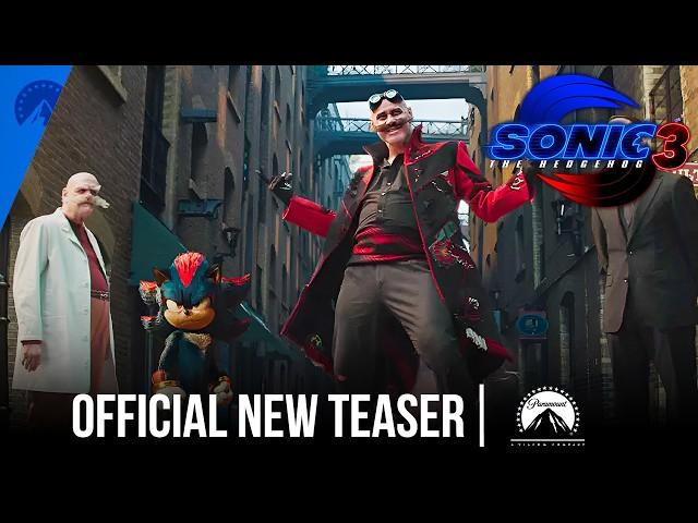 Sonic the Hedgehog 3 (2024) | New Official Teaser | Paramount Pictures -  ‘New Characters’