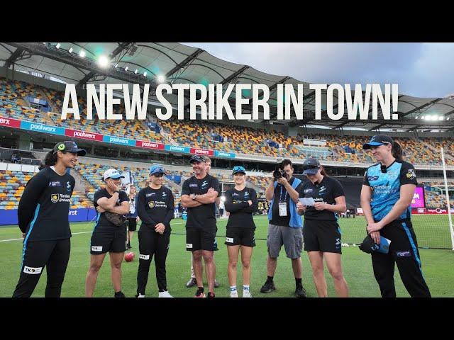 Smriti Mandhana Debuts For The Adelaide Strikers Against The Brisbane Heat At The Gabba!