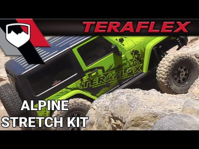 TeraFlex: Alpine Front Long Flexarm & 2" Rear Stretch Kit