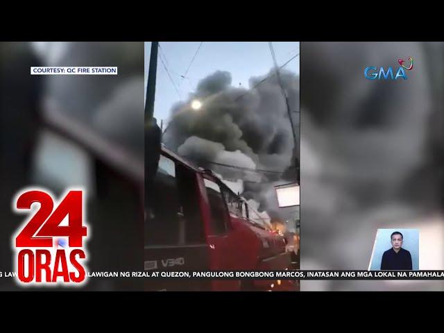 Palengke sa Novaliches, natupok | 24 Oras