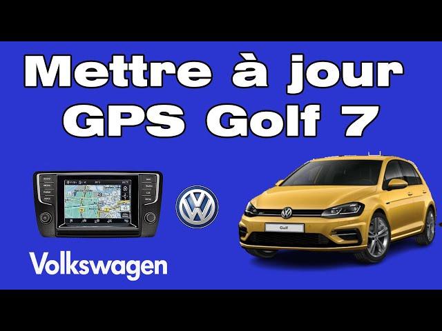 Comment mettre à jour carte SD GPS Volkswagen Golf 7