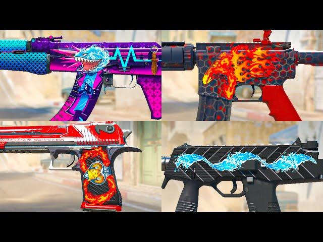 NEW STICKER COMBOS ARE- CS2 COMMUNITY IS COOKING INSANE WILD CRAFTS-BEST ARMORY STICKER CRAFTS CS2