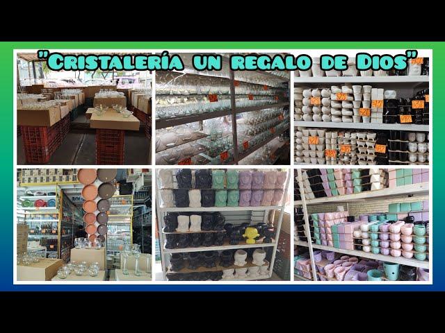 La cristalería más grande de cdmx, Cerámica, Macetas de cerámica y Floreros para decorar.