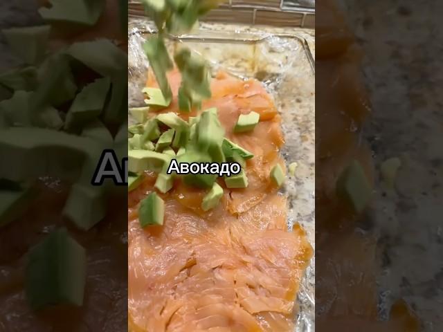 Домашний суши торт Филадельфия  ПРОСТО и ВКУСНО #рецепты #суши #филадельфия #рек