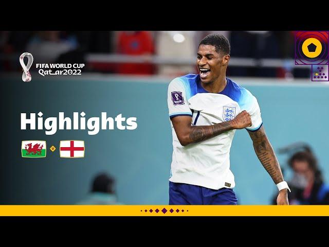 Rashford hits EMPHATIC double  | Wales v England | FIFA World Cup Qatar 2022