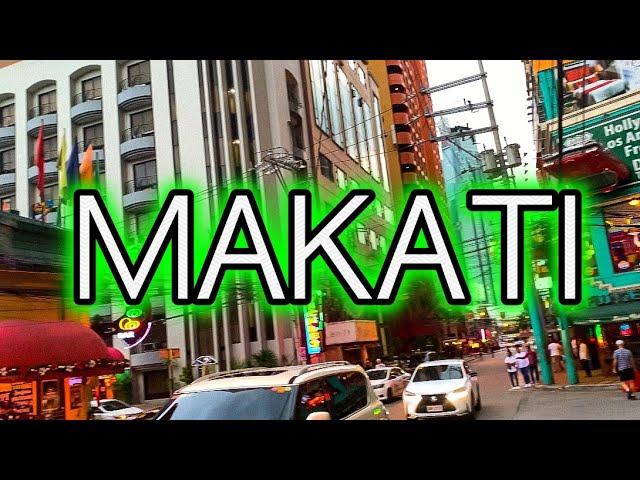 Makati Manila Philippines Walking Tour