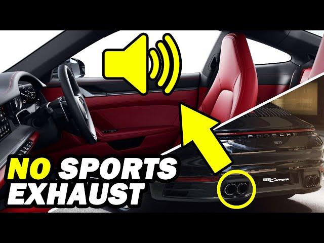 Porsche 992 NO Sports Exhaust - Road Noise Driving Low & High Speeds | Sports Mode Exhaust Sound