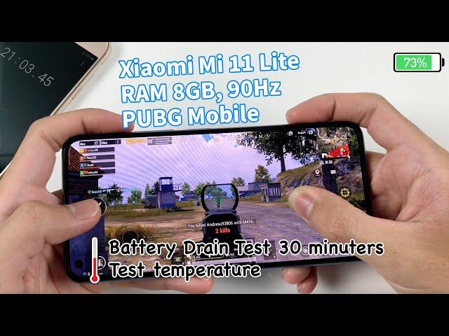 Xiaomi Mi 11 Lite Test Game PUBG Mobile | Snapdragon 732G