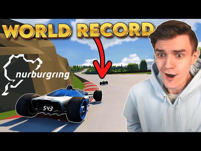 The Nürburgring World Record in Trackmania