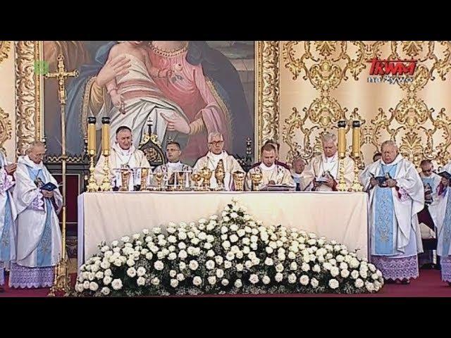 Uroczystość koronacji obrazu Matki Bożej w Chorzelowie