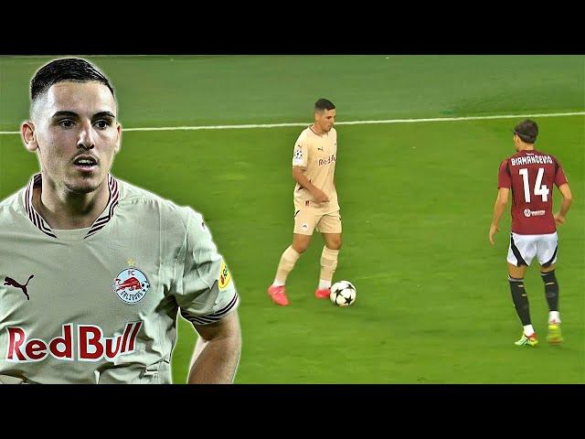 𝐋𝐎𝐎𝐊 𝐖𝐇𝐀𝐓 Oscar Gloukh doing at RB Salzburg