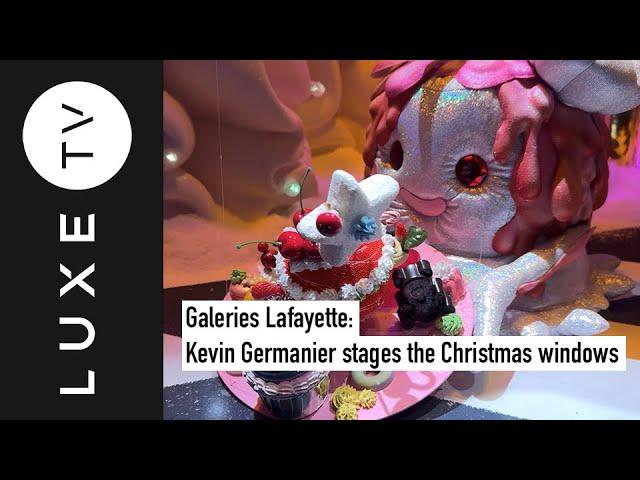 Galeries Lafayette: Kevin Germanier stages the Christmas windows