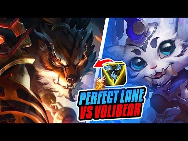 THE PERFECT LANE VS VOLIBEAR!!! Season 14 Gnar Gameplay (League of Legends)