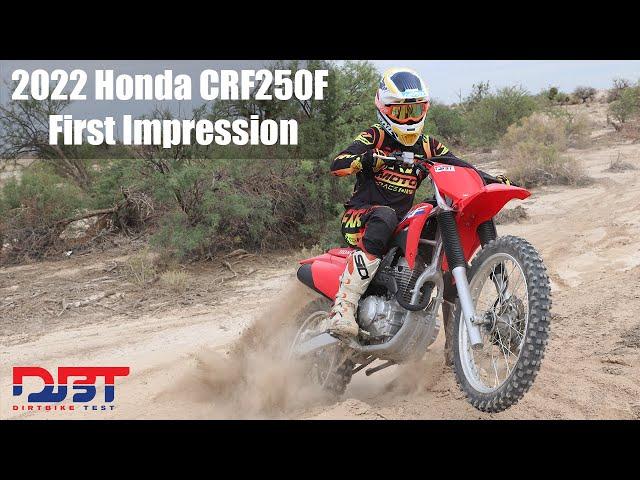 2022 Honda CRF250F First Impression