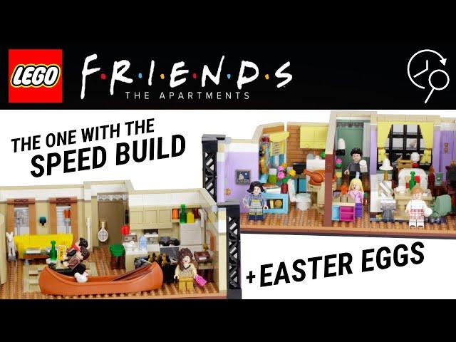 Lego FRIENDS Apartments | Lego Speed Build & Review | Lego 10292 | Lego F.R.I.E.N.D.S