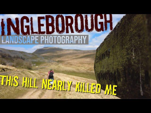 Ingleborough hike nearly KILLED me | Landscape Photos | Yorkshire Dales