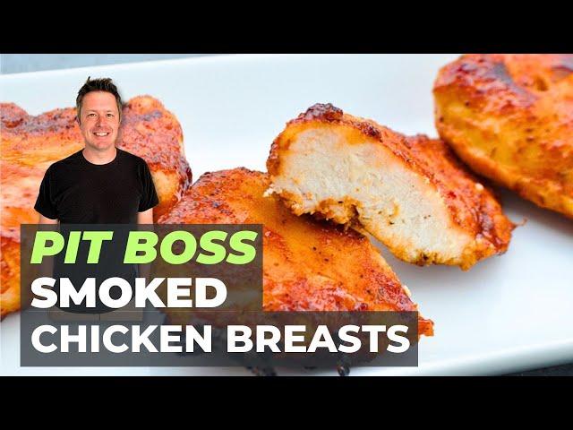 How to Make JUICY Smoked Chicken Breasts on a Pit Boss Pellet Grill!