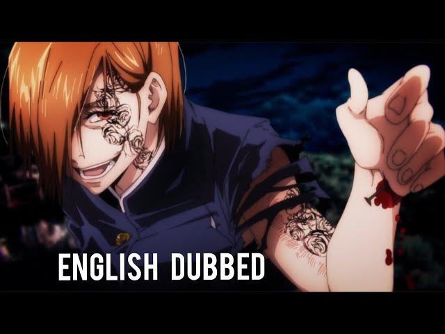 Itadori and Nobara vs Eso and Kechizu *English Dub* - Jujutsu Kaisen Ep 24