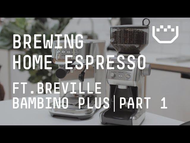 Brewing espresso with the Breville Bambino Plus I Padre Coffee