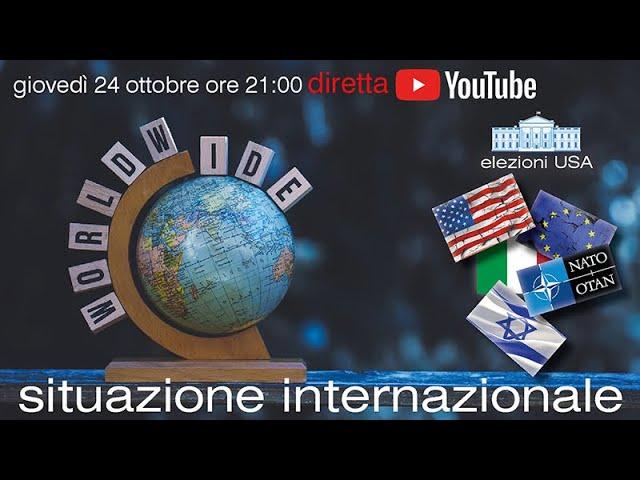 2024 Questa sera 24 ottobre Speciale DIRETTA