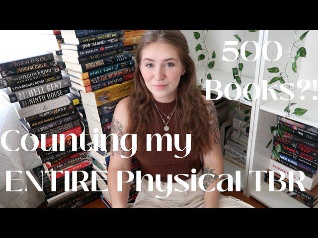 Counting ALL the Books on my Physical TBR